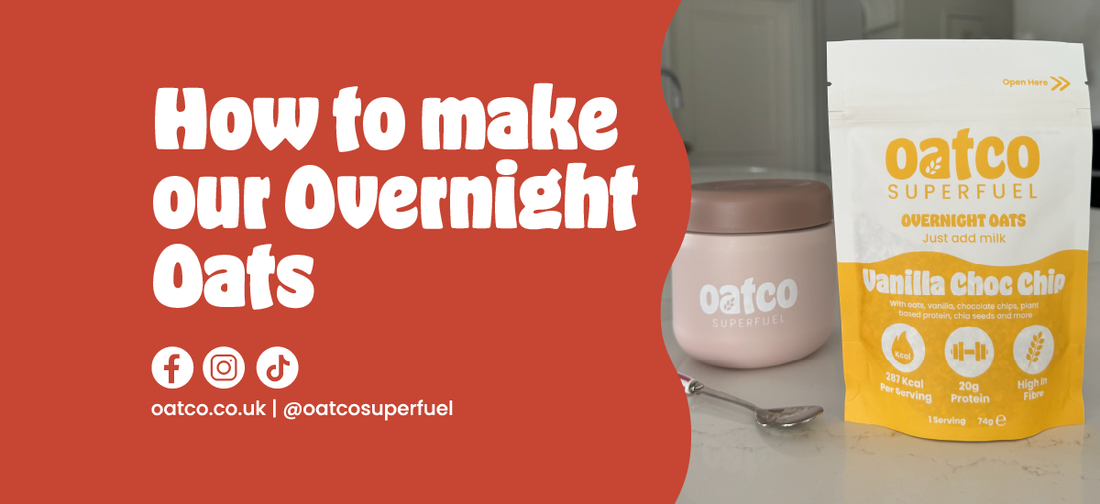 How to make Oatco Superfuel Overnight Oats