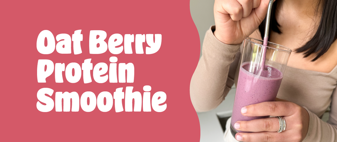 Oat Berry Protein Smoothie