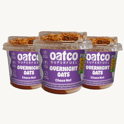 Oatco Choco Nut ready to eat Overnight Oat pots