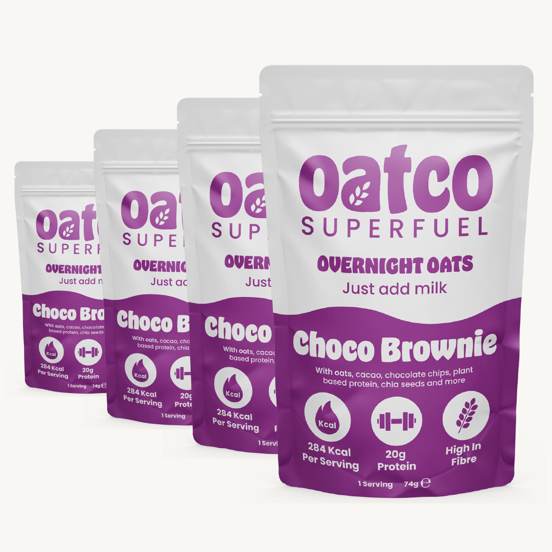 Oatco Choco Brownie just add milk overnight oats pouches