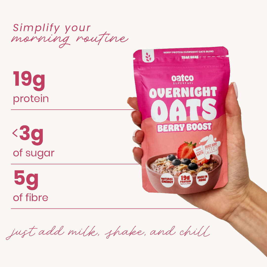 Berry Boost Superfuel Overnight Oat Pouch