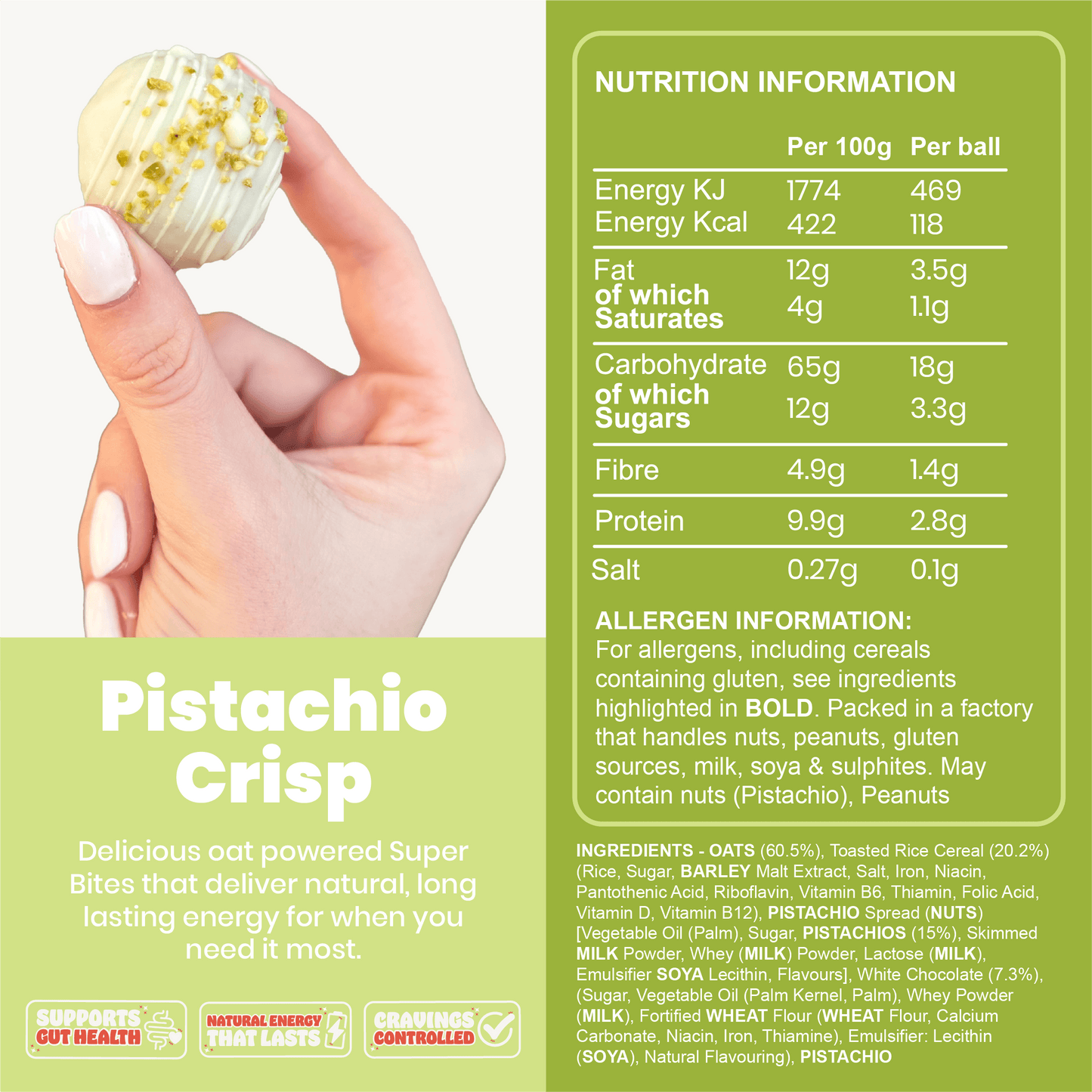 Pistachio Crisp