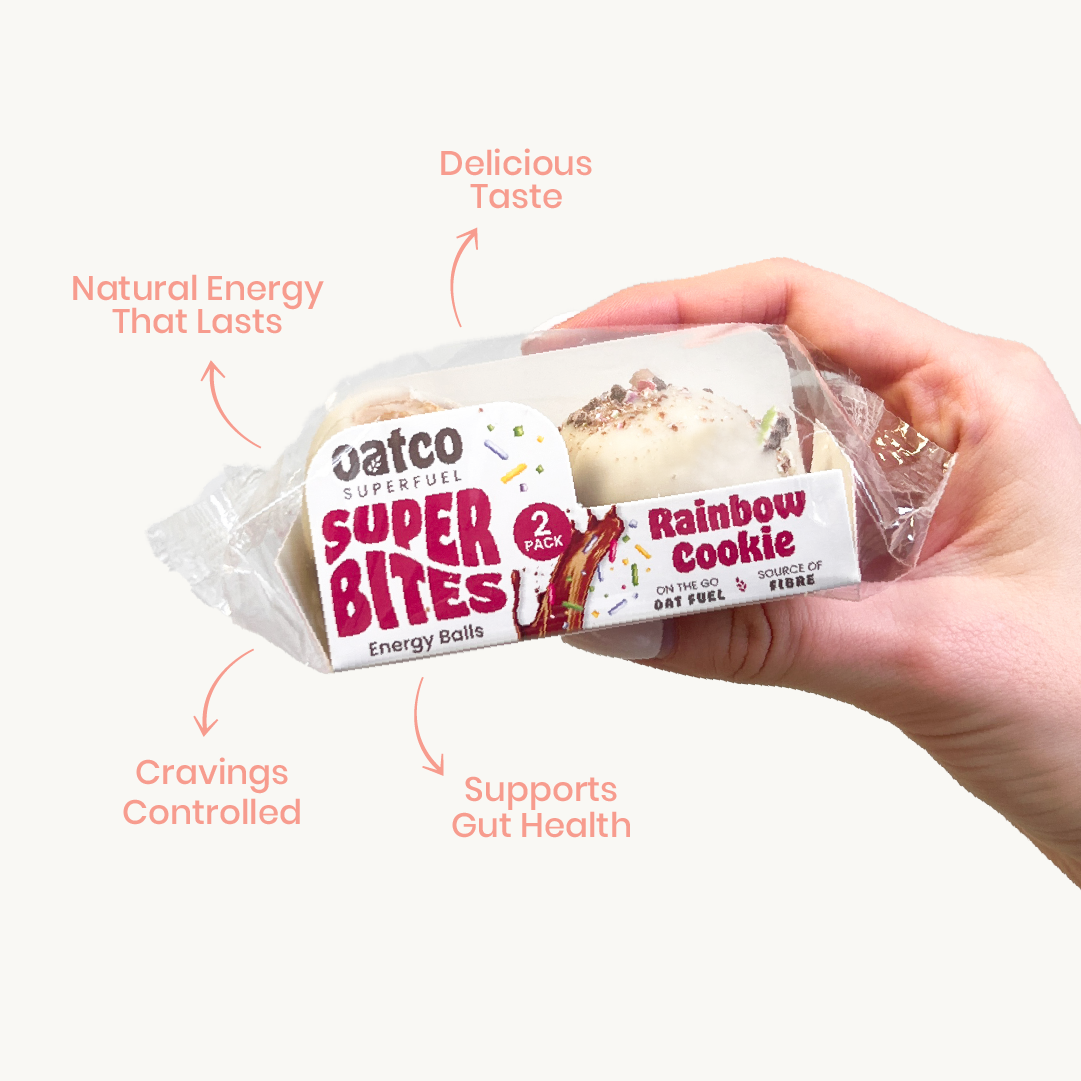 Rainbow Cookie Super Bites | Energy Balls | Single 2 Packs
