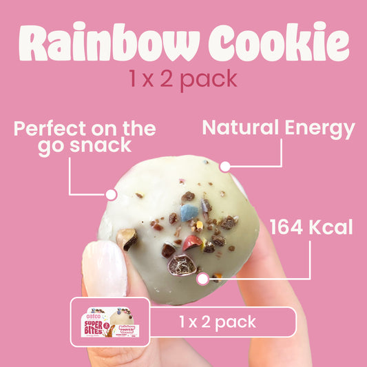 Rainbow Cookie Super Bites | Energy Balls | Single 2 Packs