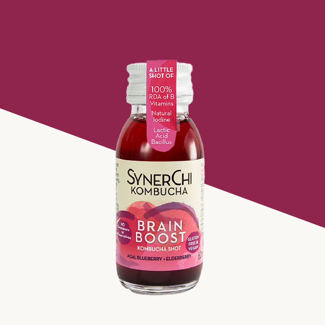 SynerChi Brain Boost Kombucha Shot